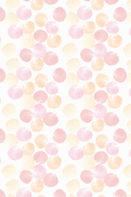 Roller blind for large window Colorful spots