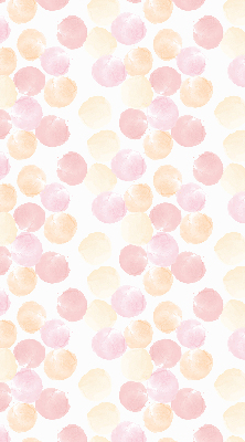 Roller blind for large window Colorful spots