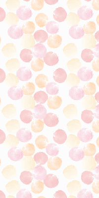 Roller blind for large window Colorful spots