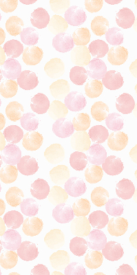 Roller blind for large window Colorful spots