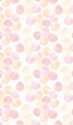 Roller blind for large window Colorful spots