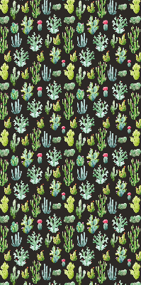 Roller blind for large window Cacti