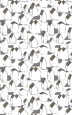 Roller blind for large window White houses