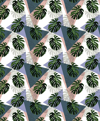 Modern roller blind The leaves of the plant