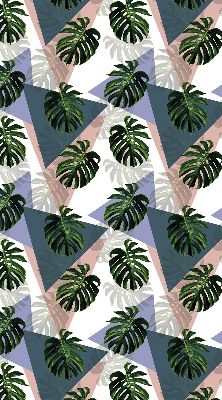 Modern roller blind The leaves of the plant