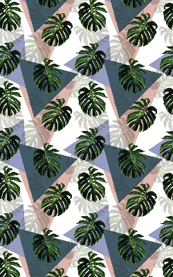 Modern roller blind The leaves of the plant