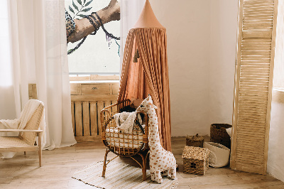 Fabric roller blind Cheetahs on a branch