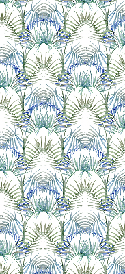 Roller blind for large window Colorful leaves