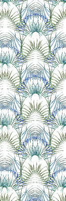 Roller blind for large window Colorful leaves