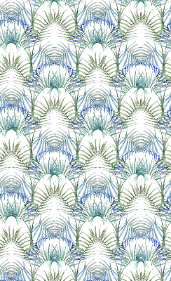 Roller blind for large window Colorful leaves
