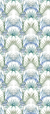 Roller blind for large window Colorful leaves