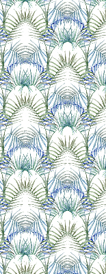 Roller blind for large window Colorful leaves