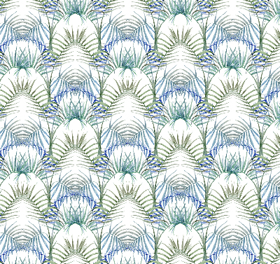 Roller blind for large window Colorful leaves