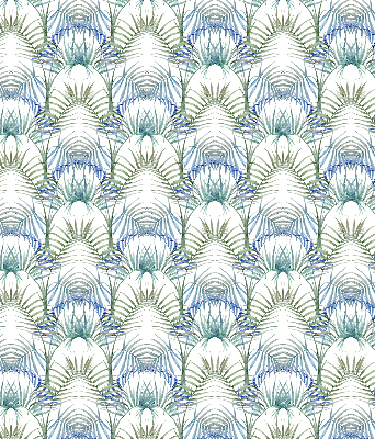Roller blind for large window Colorful leaves