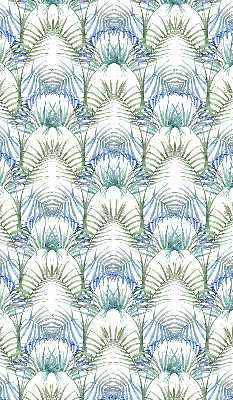 Roller blind for large window Colorful leaves