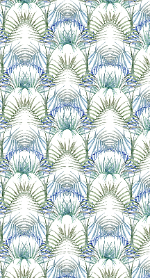 Roller blind for large window Colorful leaves
