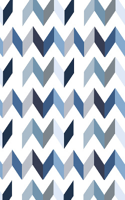 Fabric roller blind Blue herringbone
