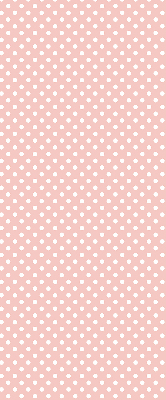 Roller blind for large window White dots