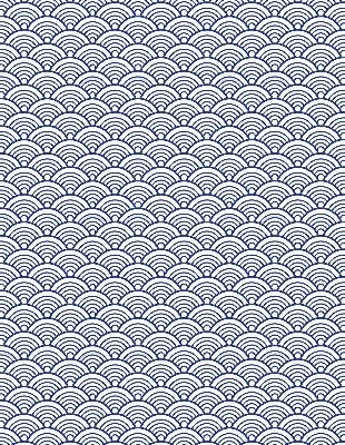 Fabric roller blind Semicircle
