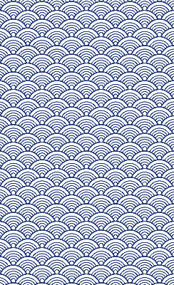 Fabric roller blind Semicircle