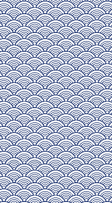 Fabric roller blind Semicircle