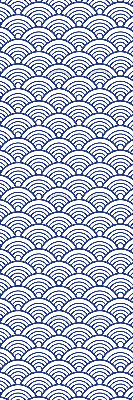 Fabric roller blind Semicircle
