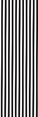 Modern roller blind Black and white stripes