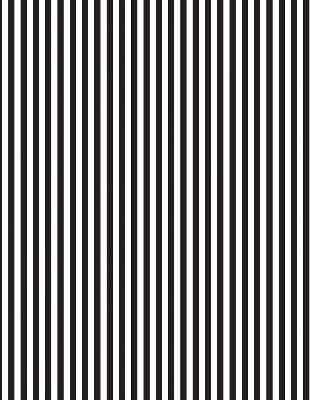 Modern roller blind Black and white stripes