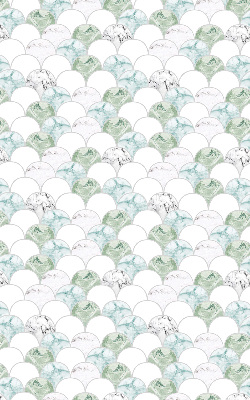 Fabric roller blind Semicircle