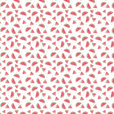 Roller blind for large window Watermelons