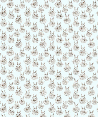 Modern roller blind Rabbits