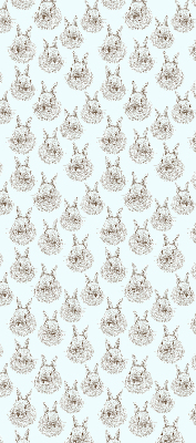 Modern roller blind Rabbits