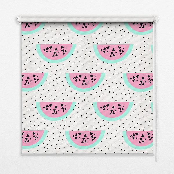 Modern roller blind Watermelon
