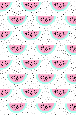 Modern roller blind Watermelon