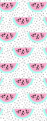Modern roller blind Watermelon