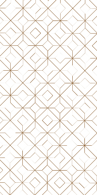 Roller blind for large window Brown pattern