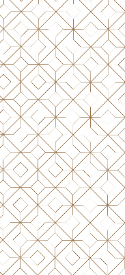 Roller blind for large window Brown pattern