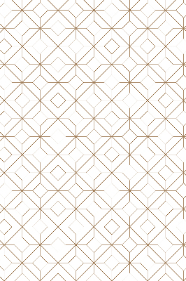 Roller blind for large window Brown pattern