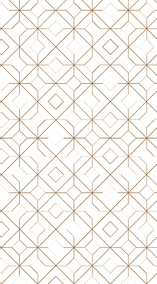 Roller blind for large window Brown pattern