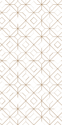 Roller blind for large window Brown pattern