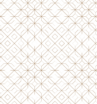 Roller blind for large window Brown pattern