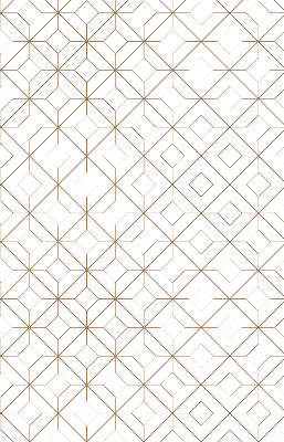 Roller blind for large window Brown pattern