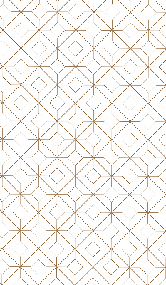 Roller blind for large window Brown pattern