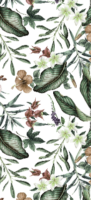 Modern roller blind Exotic nature