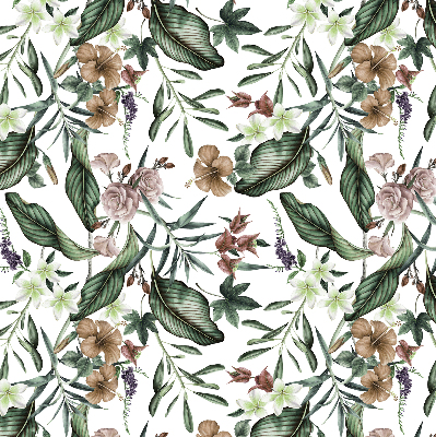 Modern roller blind Exotic nature