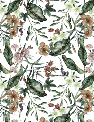 Modern roller blind Exotic nature