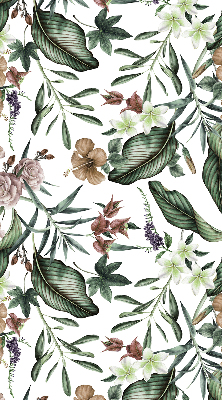 Modern roller blind Exotic nature