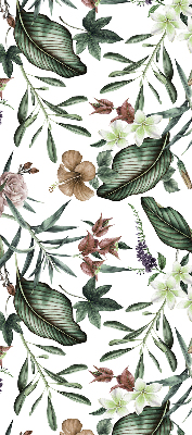 Modern roller blind Exotic nature