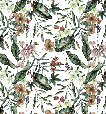 Modern roller blind Exotic nature