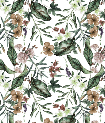 Modern roller blind Exotic nature